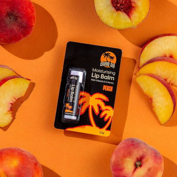 Peach Moisturising Lip Balm